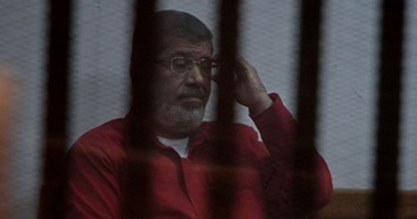جنايات القاهرة تستكمل اليوم محاكمة مرسى و10 آخرين فى قضية التخابر مع قطر
