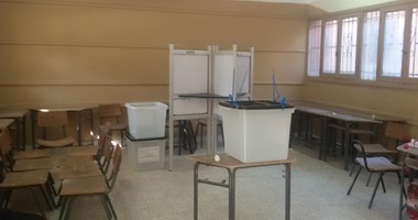 بالصور.. هدوء تام بلجان مدينة بنى سويف فى أول أيام انتخابات الإعادة