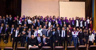 بالصور .. افتتاح نموذج " Tshanj" بجامعة القاهرة بحضور أبطال تياترو مصر