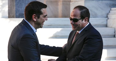 رئيس الوزراء اليونانى لـ"السيسى": حضوركم مثل الشمس الدافئة فى الشتاء البارد