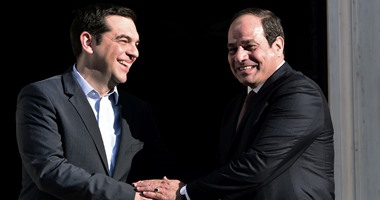 السيسى لرئيس وزراء اليونان: مصالحنا مشتركة وشعوبنا تنتظر منا الكثير