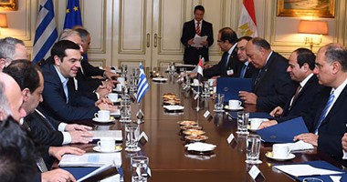 رئيس الوزراء اليونانى: توقيع اتفاقيتين مع مينائى دمياط والإسكندرية