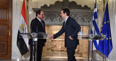بالصور.. السيسى: العلاقات المصرية اليونانية تشهد ازدهارًا غير مسبوق