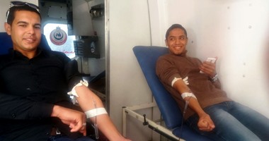 بالصور.. جامعة المنيا تطلق الحملة الثالثة للتبرع بالدم