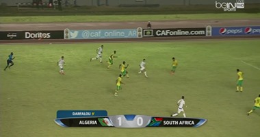 بالفيديو.. الجزائر تقترب من الأولمبياد بهدف رائع فى جنوب إفريقيا بالشوط الأول