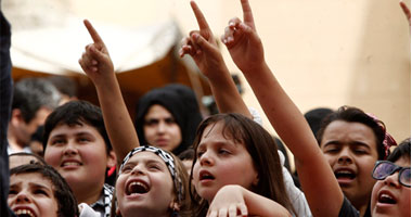 معرض تراثى فى غزة تخليداً لـ"يوم الأرض"