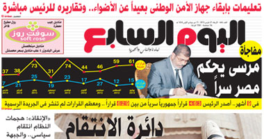 "اليوم السابع": مرسى أصدر 463 قراراً سرياً لم تنشر بالجريدة الرسمية