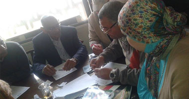 بالصور.. قرعة كأس مصر لرجال الكرة الطائرة