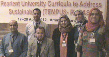 جامعة قناة السويس تشارك فى ورشة عمل عربية بالأردن حول المناهج الجامعية