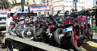 ضبط دراجتين مسروقتين و60 مخالفة مرورية بحملة أمنية بالقناطر الخيرية