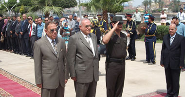 دمياط  تحتفل بعيدها القومى والمحافظ يكرم 57 طالبا موهوبا