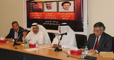 بالصور.. جمعية ميثاق العمل الوطنى بالبحرين تنظم ندوة لدعم السيسى