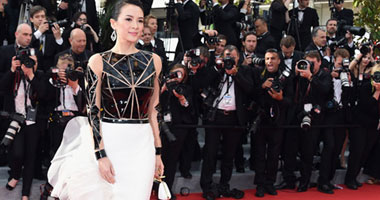 بالصور.. " Zhang Ziyi" بإطلالة مميزة فى مهرجان كان السينمائى