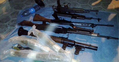 ضبط 7 عاطلين بحوزتهم 7 قطع أسلحة نارية ومخدرات خلال حملة فى القليوبية