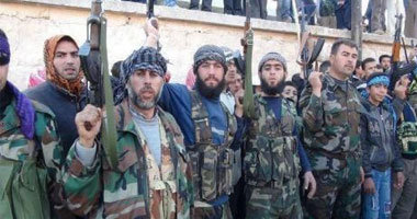 70 عنصرا من المعارضة المسلحة ينشقون وينضمون إلى الجيش السورى فى دمشق