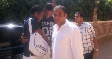وصول الشناوى إلى نادى الزمالك واستقبال حار من اللاعبين