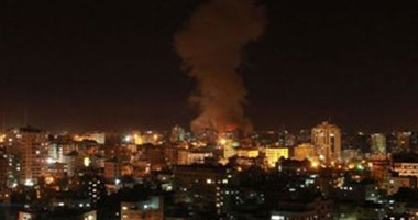 إصابة 40 فلسطينيا فى قصف اسرائيلى لمنزل بغزة