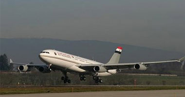 طائرة الرئيس السيسى تغادر مطار جون كنيدى بنيويورك إلى القاهرة