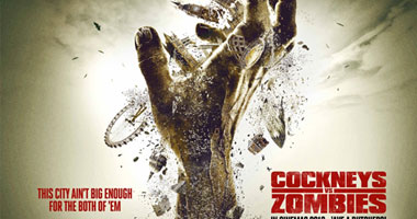 البوستر الرسمى لفيلم "Cockneys vs Zombies"