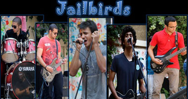 فرقة Jailbirds تستعد لمهرجان الروك