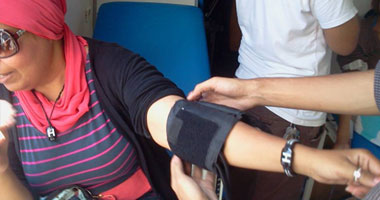 حملات  بالإسماعيلية للتبرع بالدم  لصالح  مصابى أحداث سيناء