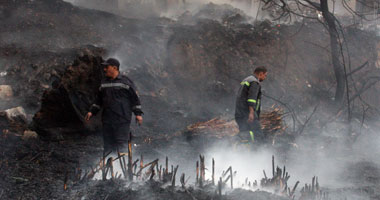 السيطرة على حريق بقطعة أرض بين فندق سفير وسفارة المجر بالزمالك