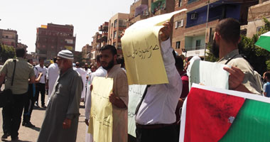 مسيرة للإخوان بالإسماعيلية لمناصرة الشعب السورى