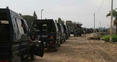 ضبط 43 متهما بأحداث الشغب أثناء دخول القوات قرية دلجا
