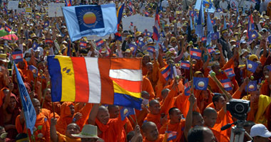 تجمعات حاشدة لأحزاب المعارضة فى العاصمة الكمبودية