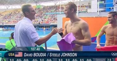 أولمبياد 2016.. كوميديا السباحة تظهر على شاشات التليفزيون