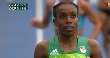 أولمبياد 2016.. الإثيوبية ألماظ تحطم رقما قياسيا عالميا فى ألعاب القوى