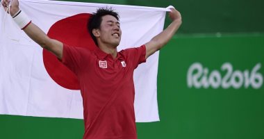 أولمبياد 2016.. اليابانى نيشيكوى يخطف برونزية التنس من نادال