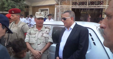 محافظ الجيزة يفتتح مبنى للغات بمدرسة أبو الهول فى الهرم