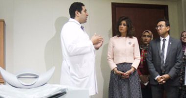بالفيديو والصور...وزيرة الهجرة تصل مستشفى بهية لسرطان الثدى لمتابعة الخدمة ومستوى الرعاية