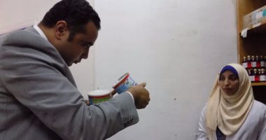 بالصور.. حملة للرقابة الإدارية على مراكز صرف الألبان المدعمة بسيناء 