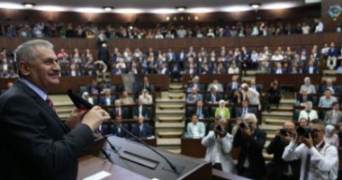 رئيس الوزراء التركى: رفض وجود دولة للأكراد فى سوريا شرط لحل الأزمة
