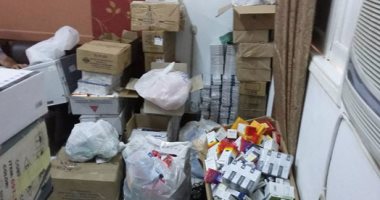 ضبط مخزن يبيع أدوية غير مسجلة بوزارة الصحة فى الإسكندرية