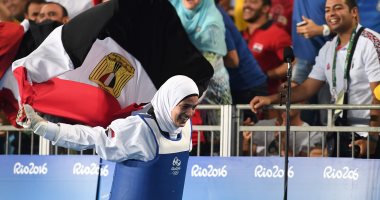  هداية ملاك أول لاعبة عربية تتوج بميدالية أوليمبية فى التايكوندو