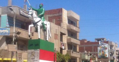رئيس مركز مدينة الزقازيق: تجميل تمثال أحمد عرابى ومعاقبة المتسبب فى تشويهه