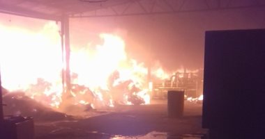 السيطرة على حريق داخل مصنع كيما أسوان وإصابة عامل