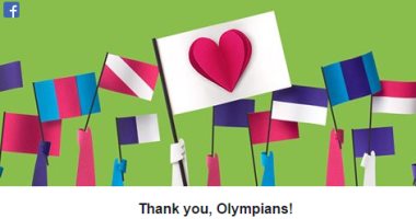 "فيس بوك" تهنئ أبطال دورة الألعاب الأولمبية بمنشور خاص على الموقع