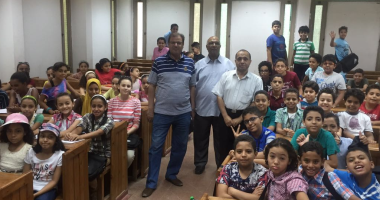 "آثار القاهرة" تنظم محاضرة للأطفال المشاركين فى برنامج جامعة الطفل