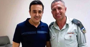 صابر الرباعى يرد على الجدل حول صورته مع الضابط الاسرائيلى: تصورت معه بحسن نية