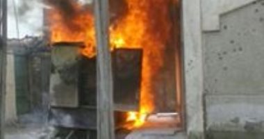 حريق كشك كهرباء يمتد لمعهد مجاور بمطوبس دون وقوع ضحايا أو مصابين