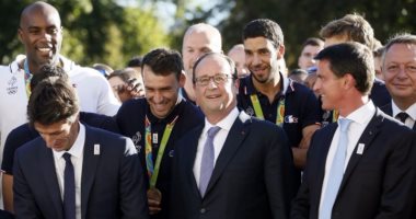 أولمبياد 2016.. رئيس فرنسا يستقبل البعثة الأولمبية بقصر الإليزيه