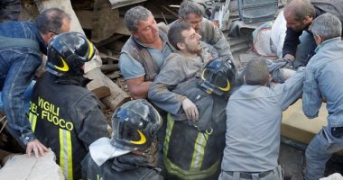 ارتفاع ضحايا زلزال إيطاليا لـ 278 ووقف عمليات الإنقاذ فى بعض المناطق