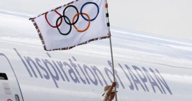 أولمبياد 2020.. العلم الأولمبى يصل طوكيو