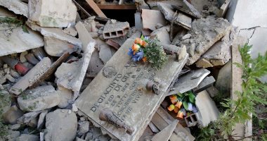 بالفيديو.. تشييع جثامين ضحايا زلزال إيطاليا فى مدينة أركواتا ديل تورنتو