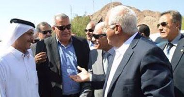 وزير النقل الأردنى يشيد بطريق طابا ـ نويبع واصفاً إياه بالعمل المتقن