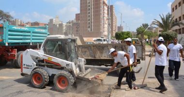 رئيس مدينة منوف: رفع ٢٠٠ طن مخلفات فى حملة مكبرة